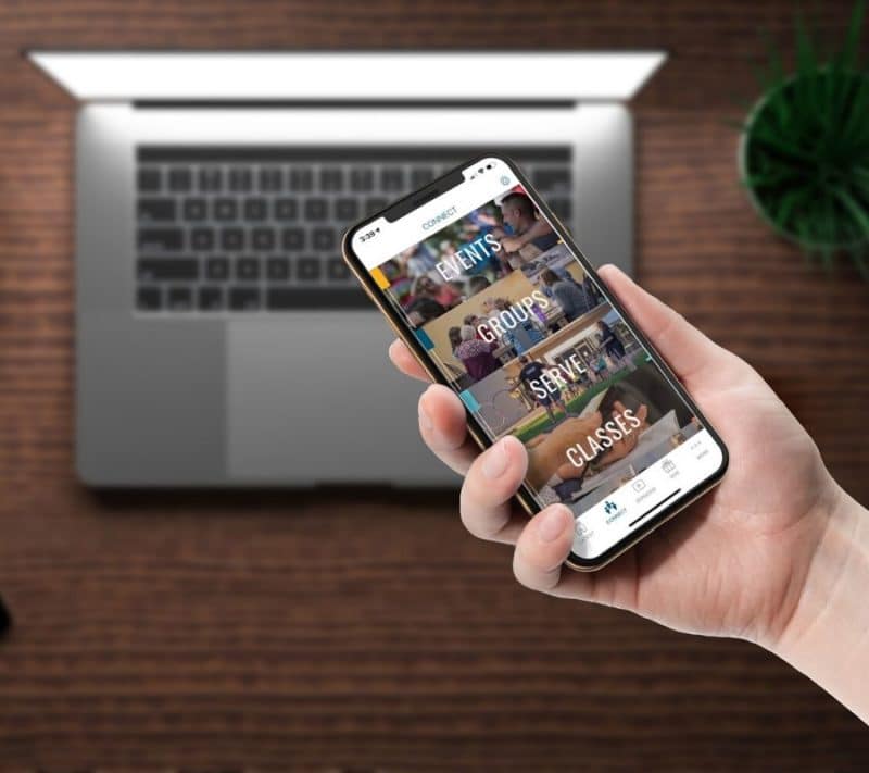 Watch our sermons right here in the app (1)