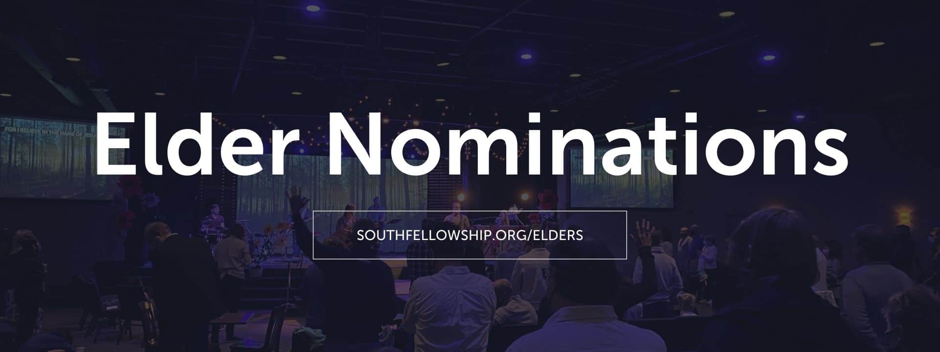 Elder nominations – webpage