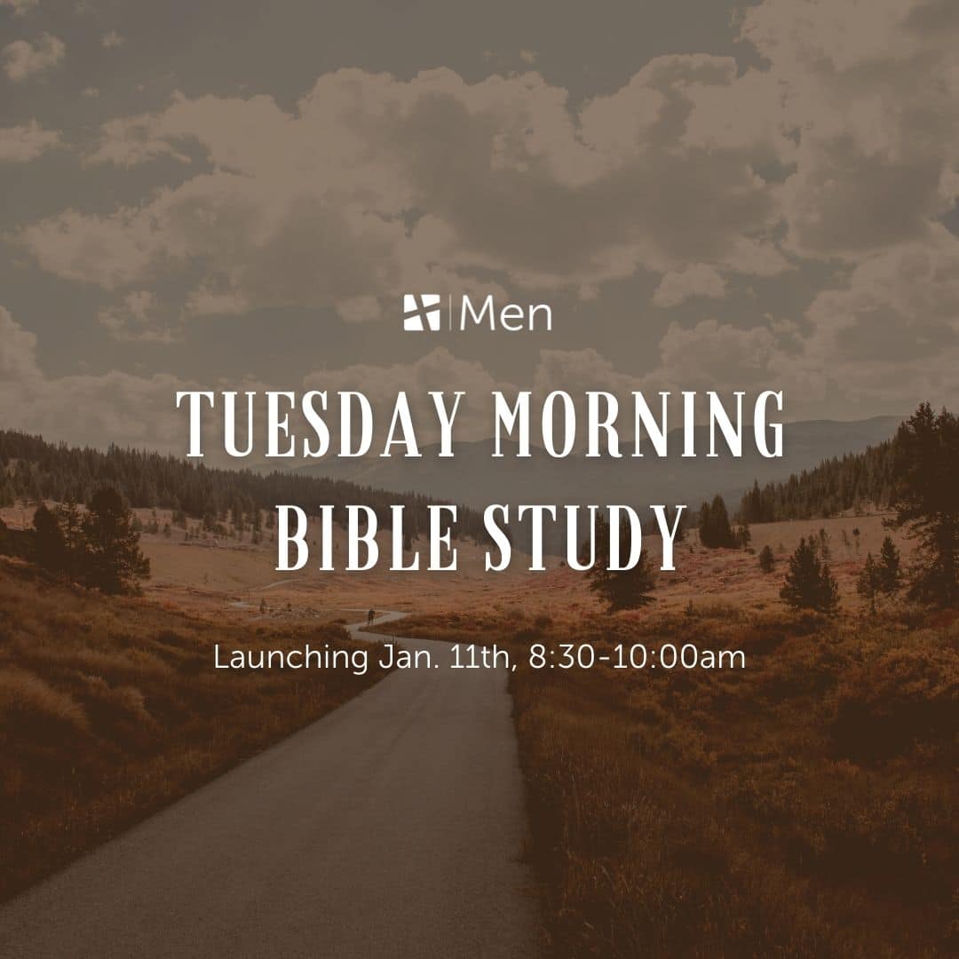 Men’s Tuesday Morning Bible Study – social
