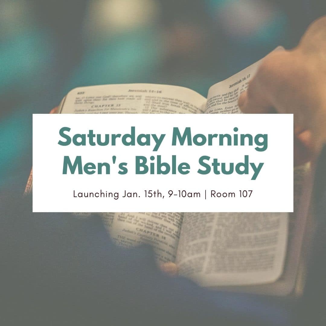 Saturday Morning Men’s Bible Study – social