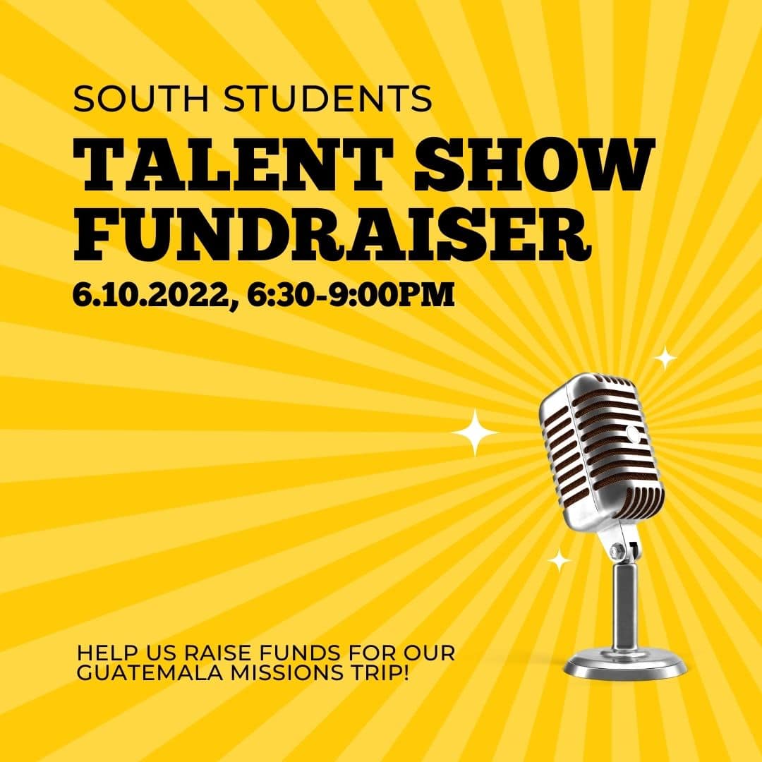Talent Show Fundraiser – social