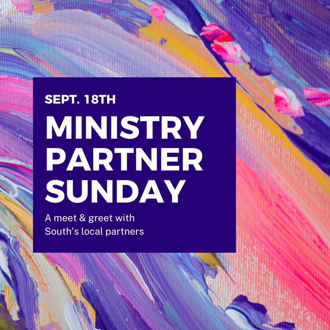 Ministry Partners Sunday – social